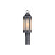 Alexandra 1 Light 18 inch Antique Iron Post