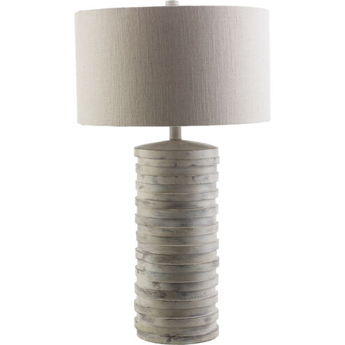 Delaney 28 inch 100 watt Taupe Table Lamp Portable Light