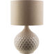 Esparto 22.5 inch 100 watt Cream Table Lamp Portable Light