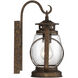 Carbon Outdoor Wall Lantern