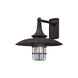 Woods 1 Light 16 inch Centennial Rust Outdoor Wall Sconce