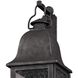 Pella 2 Light 18.75 inch Aged Pewter Outdoor Wall Sconce