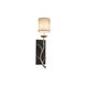 Camilla 1 Light 5 inch Graphite And Silver Leaf Wall Sconce Wall Light