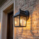 Bristol 1 Light 8.25 inch Rustic Bronze Outdoor Wall Lantern