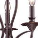 Dixon 3 Light 14 inch Oil Rubbed Bronze Chandelier Ceiling Light