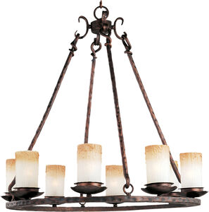Mercer 8 Light 29.5 inch Oil Rubbed Bronze Single Tier Chandelier Ceiling Light