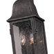 Pella 2 Light 18.75 inch Aged Pewter Outdoor Wall Sconce