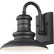 Aspel 1 Light 10 inch Textured Black Outdoor Wall Lantern