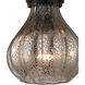 Scarlet 1 Light 6 inch Oil Rubbed Bronze Mini Pendant Ceiling Light