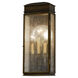Cassin 3 Light 22.5 inch Astral Bronze Outdoor Wall Bracket