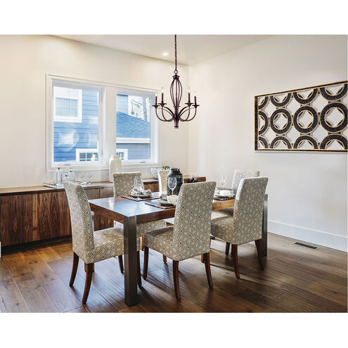 Dixon 5 Light 26 inch Oil Rubbed Bronze Chandelier Ceiling Light