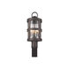 Rowena 3 Light 19 inch Barbosa Bronze Post