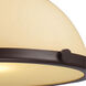 Sabrina 1 Light 13 inch Oiled Bronze Pendant Ceiling Light