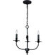 Mt. Pleasant 3 Light 18 inch Oil Rubbed Bronze Chandelier Ceiling Light