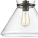 Whitley 1 Light 12 inch Oil Rubbed Bronze Mini Pendant Ceiling Light