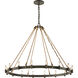 Bergen 16 Light 42 inch Shipyard Bronze Chandelier Ceiling Light