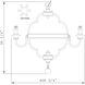 Starr 6 Light 26.5 inch Durango Chandelier Ceiling Light