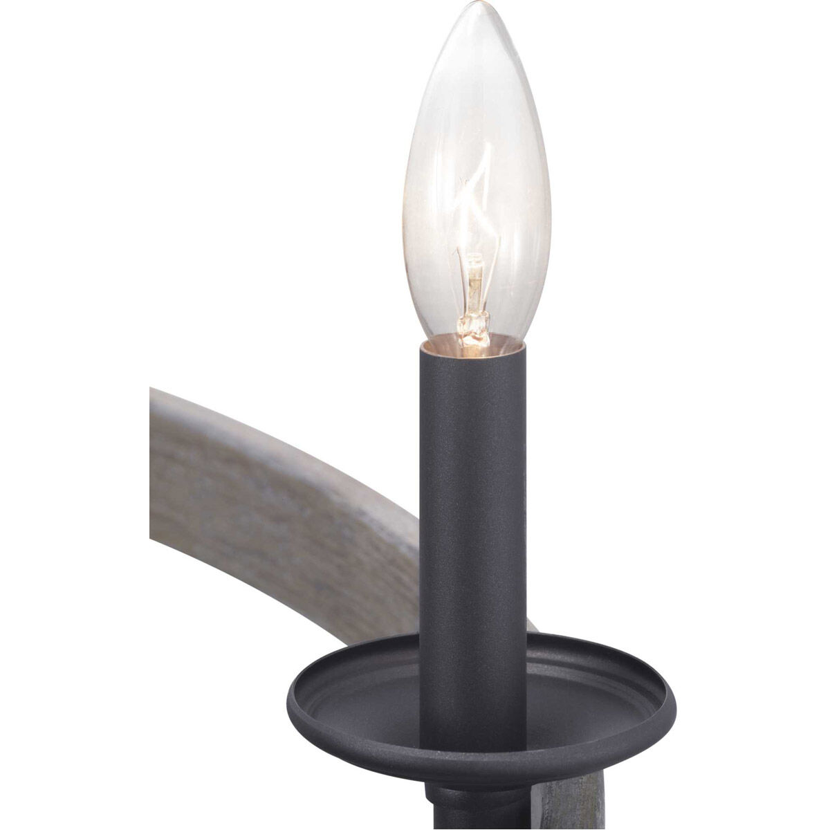 Lyles 9 Light 35.25 inch Graphite Chandelier Ceiling Light