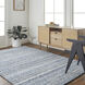 Pike 96 X 30 inch Denim Rug, Runner