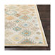 Olivia 36 X 24 inch Teal/Khaki/Dark Brown/Wheat/Taupe/Medium Gray Rugs, Rectangle