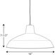 Hamilton 1 Light 16 inch Venetian Bronze Pendant Ceiling Light