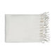 Oak 60 X 50 inch Cream Throw, Rectangle
