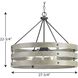 Lyles 5 Light 27.75 inch Graphite Pendant Ceiling Light