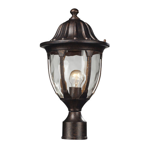 Harper 1 Light 17 inch Regal Bronze Outdoor Post Light