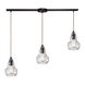 LaPorte 3 Light 36 inch Oil Rubbed Bronze Multi Pendant Ceiling Light