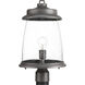 Marigold 1 Light 19 inch Antique Pewter Outdoor Post Lantern