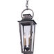 Morgan 2 Light 7 inch Aged Pewter Outdoor Hanging Lantern
