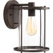 Petrel 1 Light 12 inch Antique Bronze Outdoor Wall Lantern