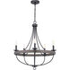 Lyles 5 Light 26 inch Graphite Chandelier Ceiling Light