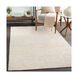 Rosemary 36 X 24 inch Light Gray/Beige/Khaki/Cream Rugs, Rectangle