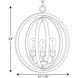 Golden Valley 3 Light 21.25 inch Graphite Pendant Ceiling Light