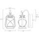Carbon Outdoor Wall Lantern