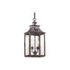 Ash 2 Light 9 inch Old Bronze Outdoor Pendant