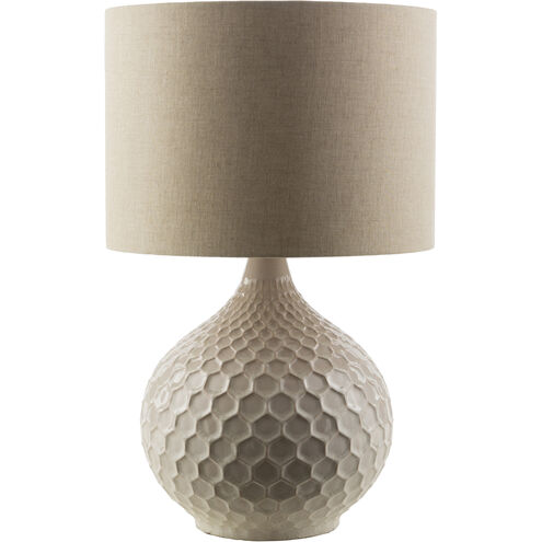 Esparto 22.5 inch 100 watt Cream Table Lamp Portable Light