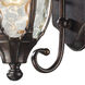 Harper 1 Light 14 inch Regal Bronze with Clear Outdoor Wall Sconce