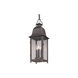 Pella 3 Light 8 inch Aged Pewter Outdoor Pendant