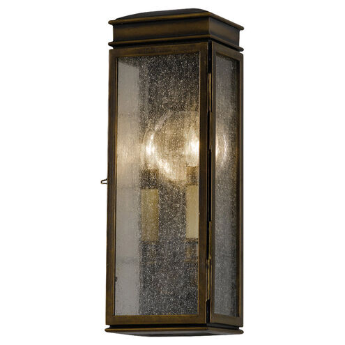 Cassin 2 Light 17.25 inch Astral Bronze Outdoor Wall Bracket