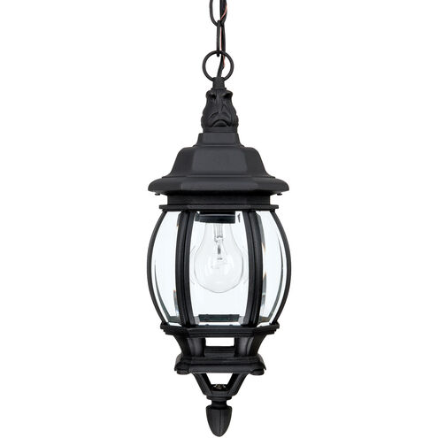 Plantation 1 Light 7 inch Black Outdoor Hanging Lantern
