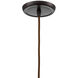 Kankakee 1 Light 6 inch Oil Rubbed Bronze Multi Pendant Ceiling Light, Configurable