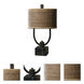 Hope 30 inch 60 watt Rustic Bronze Table Lamp Portable Light