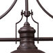 Sabrina Linear Chandelier Ceiling Light