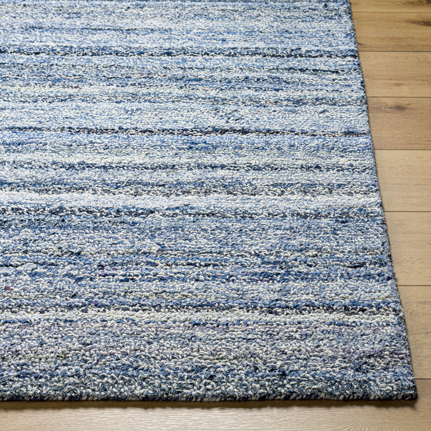 Pike 132 X 96 inch Denim Rug, Rectangle