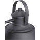 Saddletree 1 Light 15 inch Textured Black Outdoor Wall Lantern, Large