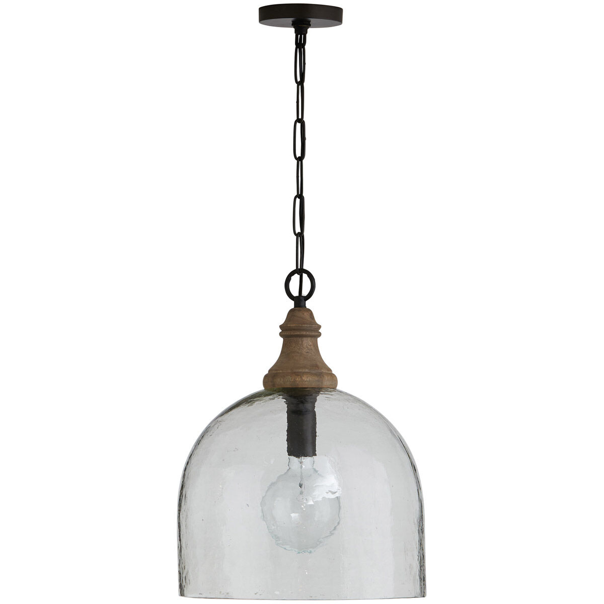 Chandler 1 Light 15 inch Grey Wash and Dark Pewter Pendant Ceiling Light