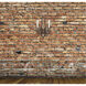 Menard 2 Light 12.75 inch Fossil Stone Sconce Wall Light