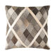 Sadie 18 X 18 inch Taupe Pillow Kit, Square